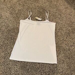 Elegant White Camisole Top